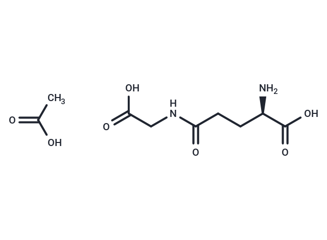 gamma-DGG acetate(6729-55-1 free base) Chemical Structure
