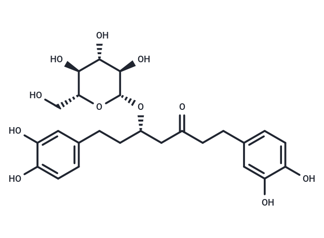 TargetMol Chemical Structure Hirsutanonol 5-O-glucoside