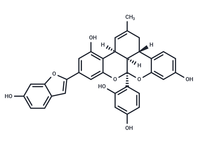 Mulberrofuran G Chemical Structure