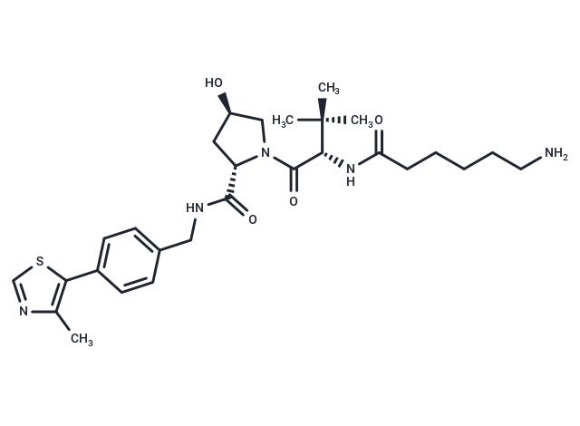 (S,R,S)-AHPC-C5-NH2 Chemical Structure