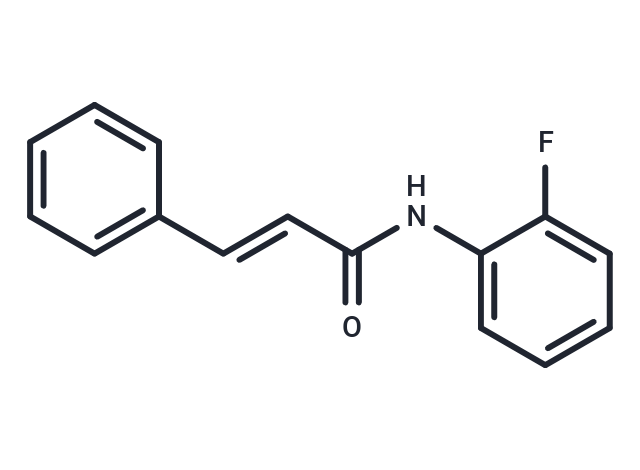 N-(2-Fluorophenyl)cinnamamide Chemical Structure
