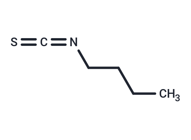 Butyl isothiocyanate Chemical Structure