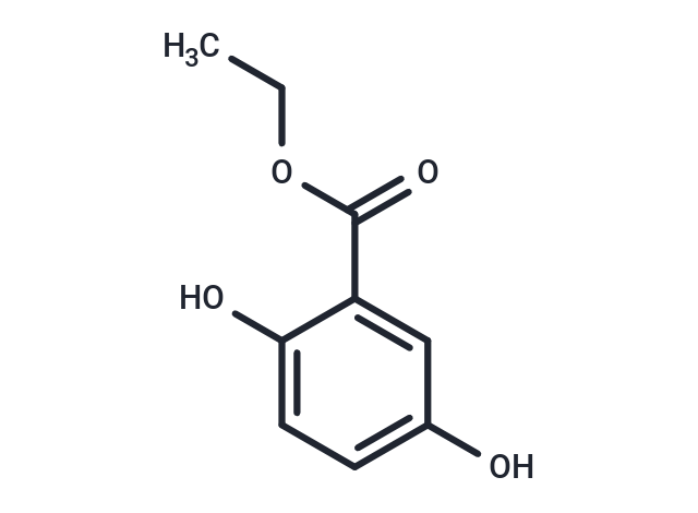 ethyl 2,5-Dihydroxybenzoate Chemical Structure