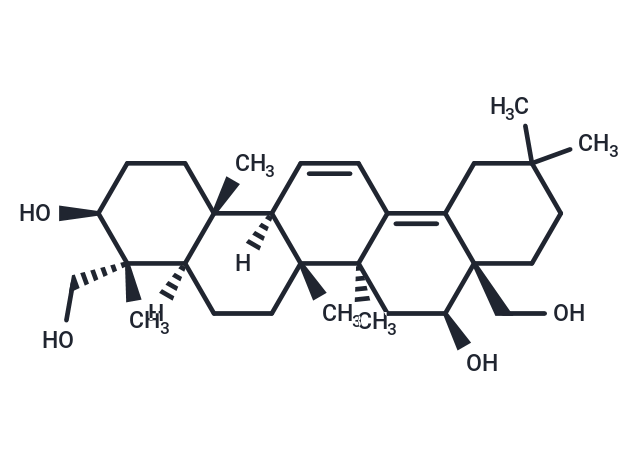 Saikogenin A Chemical Structure