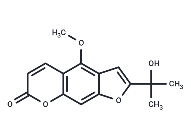 TargetMol Chemical Structure 5-Methoxy-2',3'-dehydromarmesin