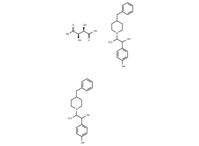 Ifenprodil Tartrate Chemical Structure