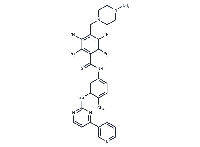 TargetMol Chemical Structure Imatinib D4