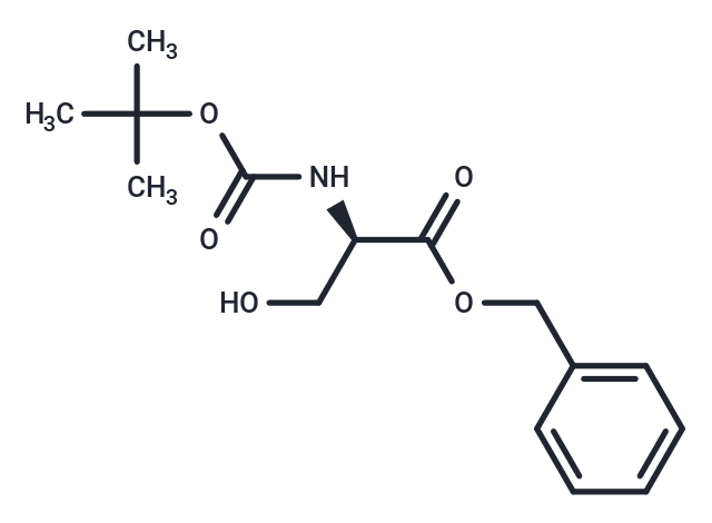 Boc-D-Ser-OBzl Chemical Structure