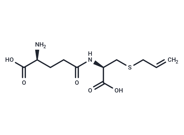 γ-Glutamyl-S-allylcysteine Chemical Structure