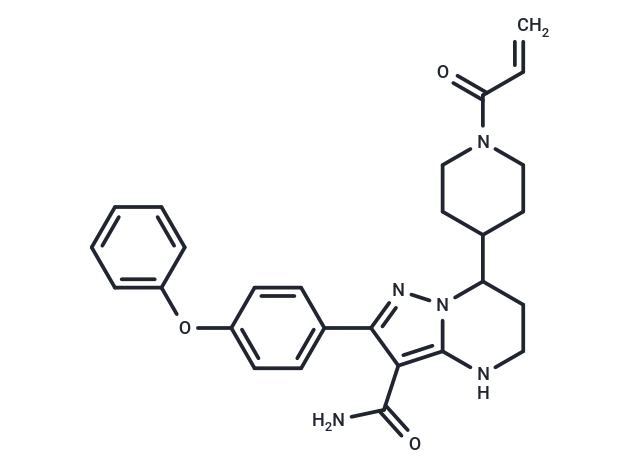 (±)-Zanubrutinib Chemical Structure
