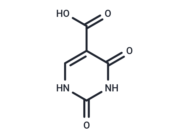 2,4-Dihydroxypyrimidine-5-carboxylic acid Chemical Structure