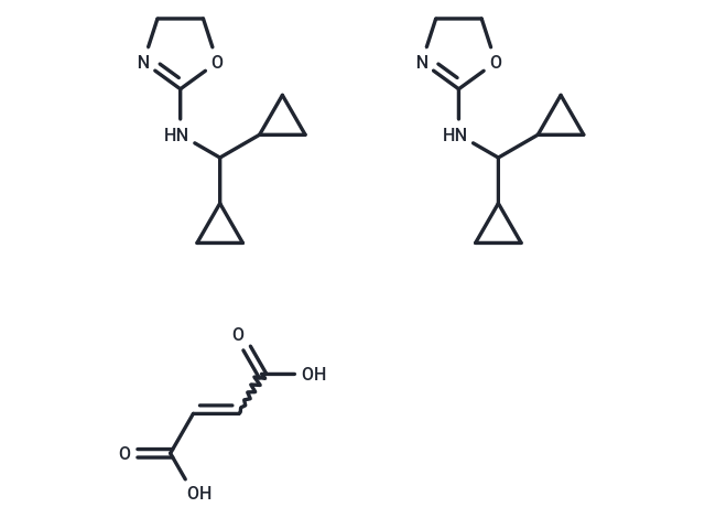 Rilmenidine hemifumarate Chemical Structure