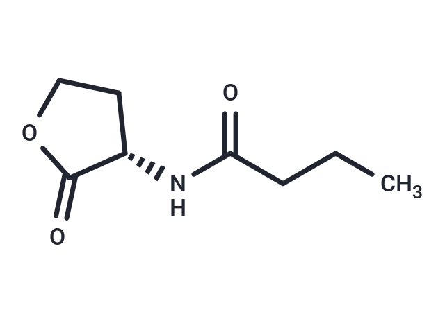 TargetMol Chemical Structure N-Butanoyl-L-homoserine lactone