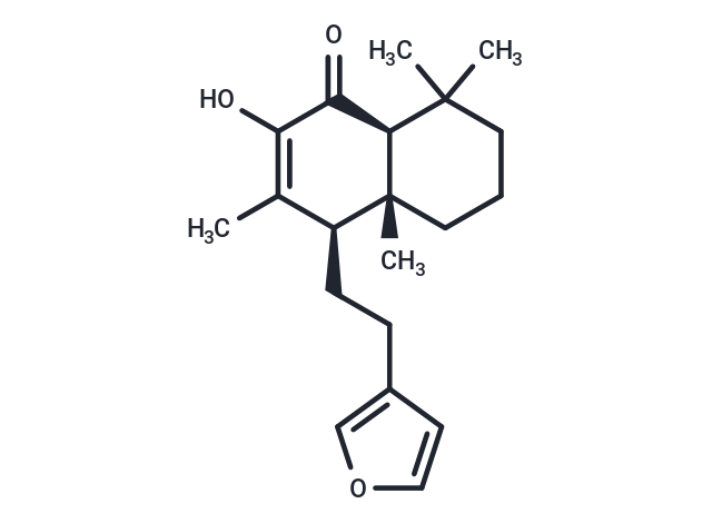 TargetMol Chemical Structure 11,12-Dihydro-7-hydroxyhedychenone
