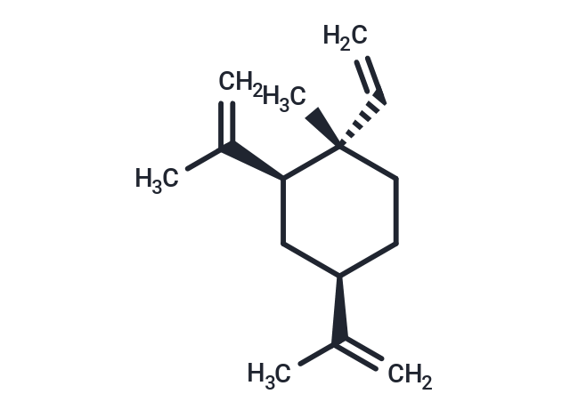 β-Elemene Chemical Structure