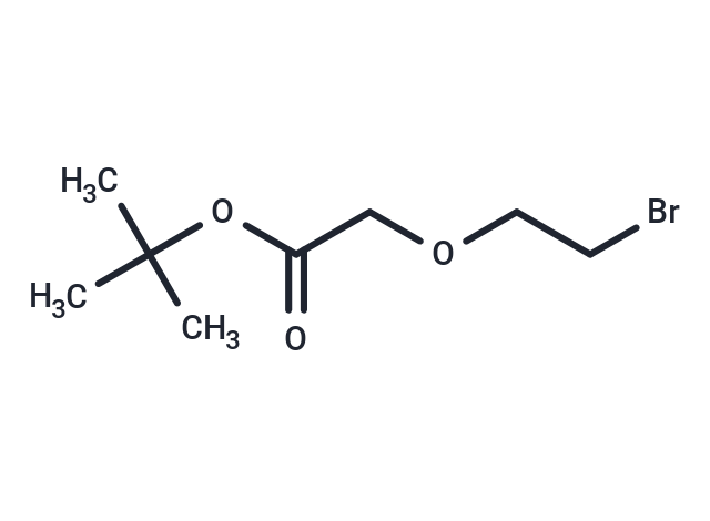 Bromo-PEG1-CH2-Boc Chemical Structure