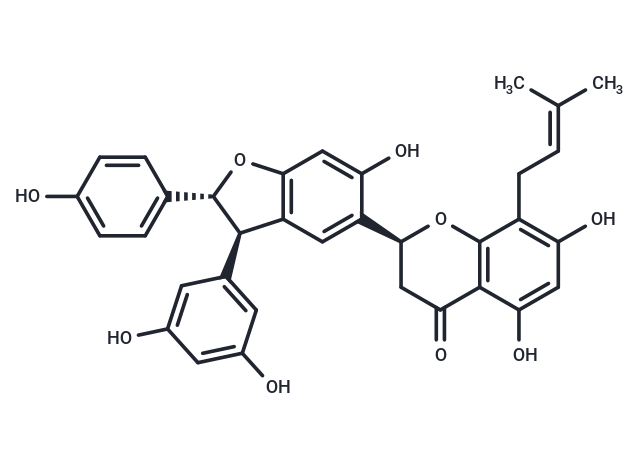 TargetMol Chemical Structure Sophoraflavanone H