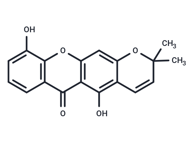 TargetMol Chemical Structure 6-Deoxyjacareubin