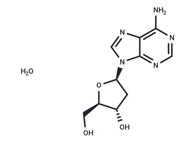 2'-Deoxyadenosine monohydrate Chemical Structure