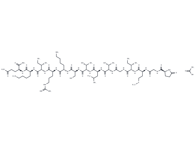 Levitide acetate Chemical Structure