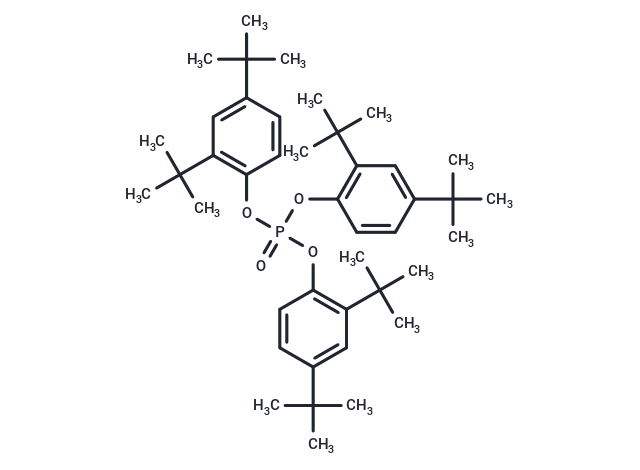 Tris(2,4-di-tert-butylphenyl)phosphate Chemical Structure