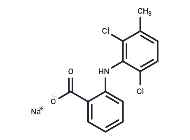 Meclofenamic acid sodium Chemical Structure