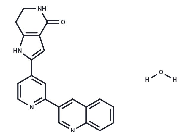 MK2-IN-3 hydrate Chemical Structure
