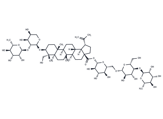 Pulchinenoside C Chemical Structure