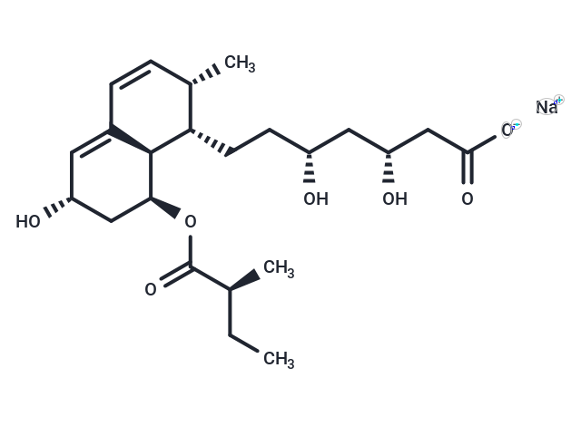 TargetMol Chemical Structure Pravastatin sodium