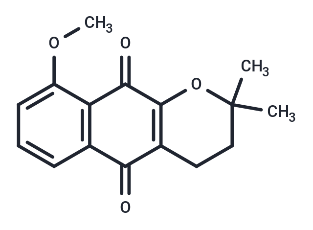 TargetMol Chemical Structure 9-Methoxy-alpha-lapachone