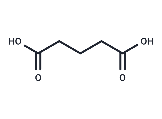 Glutaric acid Chemical Structure