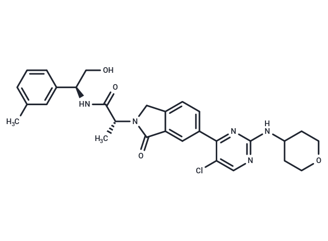 ERK1/2 inhibitor 1 Chemical Structure