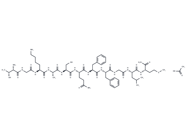 Hemokinin 1 (human) acetate(491851-53-7 free base) Chemical Structure