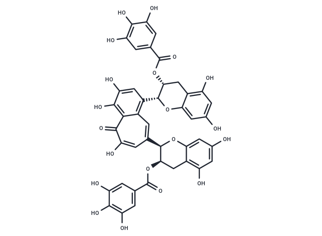 Theaflavin 3,3'-digallate Chemical Structure