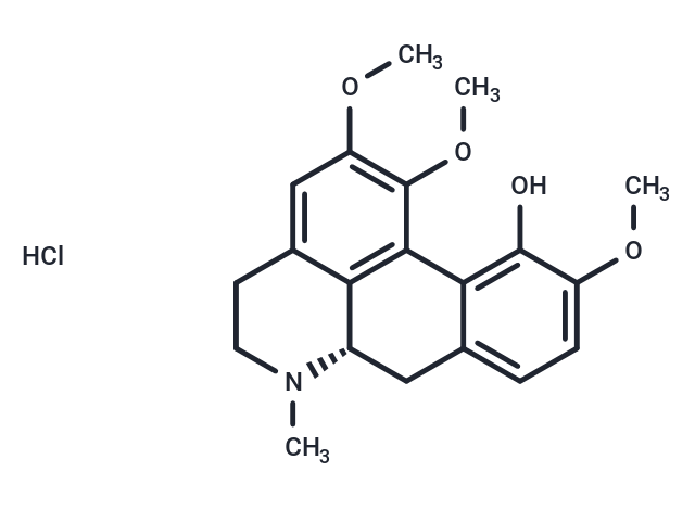 (+)-Isocorydine hydrochloride Chemical Structure