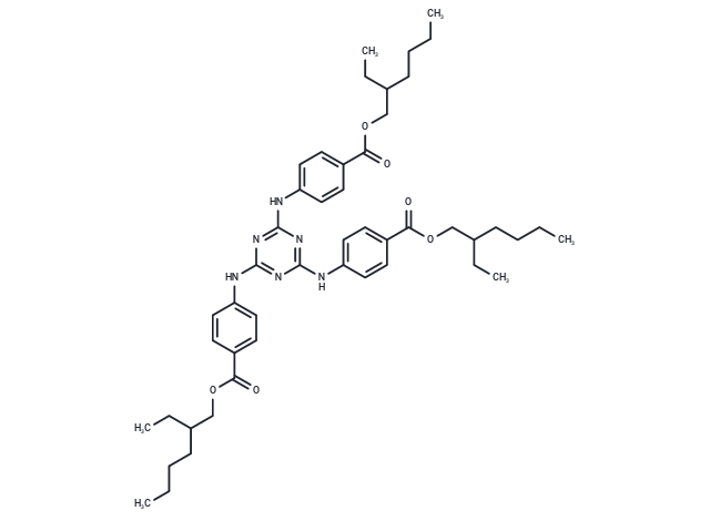 Ethylhexyl Triazone Chemical Structure