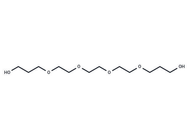 Propanol-PEG4-CH2OH Chemical Structure