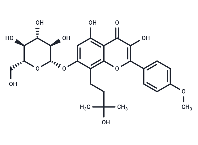 Maohuoside A Chemical Structure