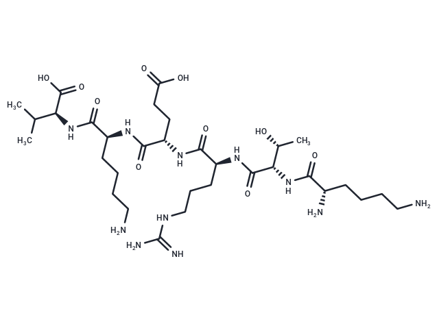 Lac repressor fragment 33-38 Chemical Structure