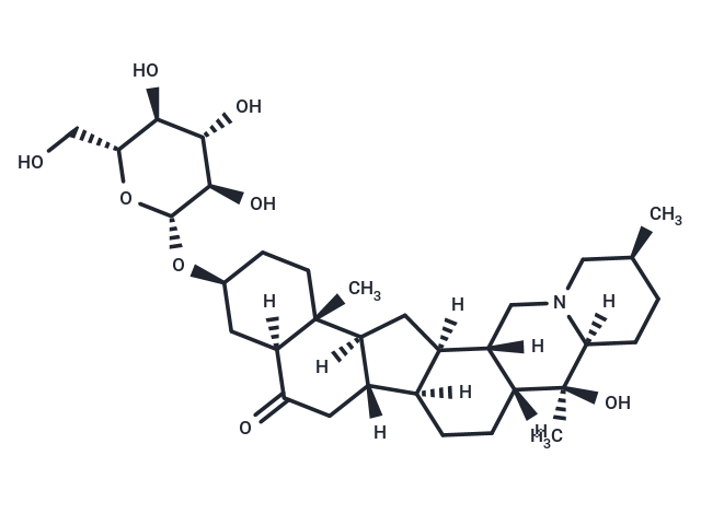 TargetMol Chemical Structure Imperialine 3-β-D-glucoside