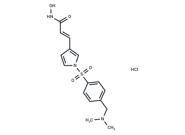 Resminostat hydrochloride Chemical Structure