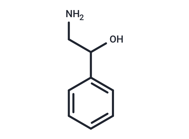 2-Amino-1-phenylethanol Chemical Structure