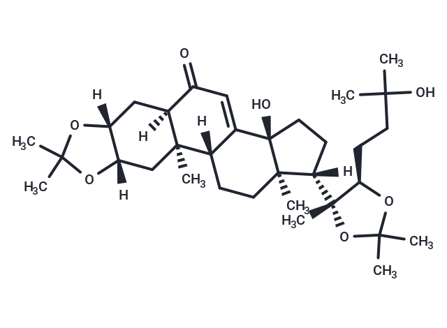 TargetMol Chemical Structure Ecdysterone 2,3:20,22-diacetonide