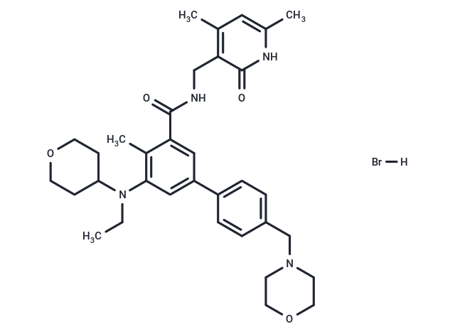 Tazemetostat hydrobromide Chemical Structure