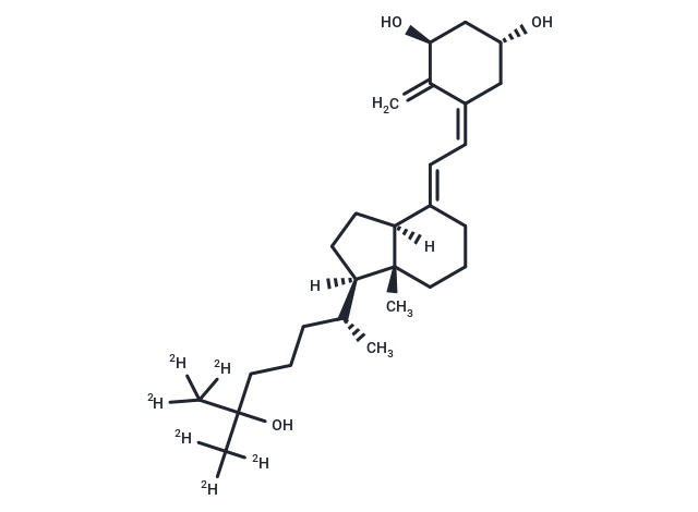TargetMol Chemical Structure Calcitriol-d6