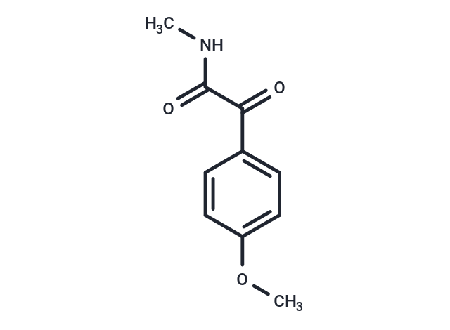2-(4-methoxyphenyl)-N-methyl-2-oxoacetamide Chemical Structure
