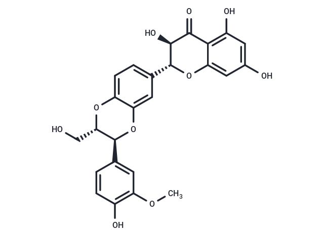 Silybin B Chemical Structure