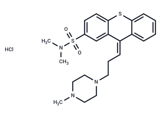 Thiothixene hydrochloride Chemical Structure