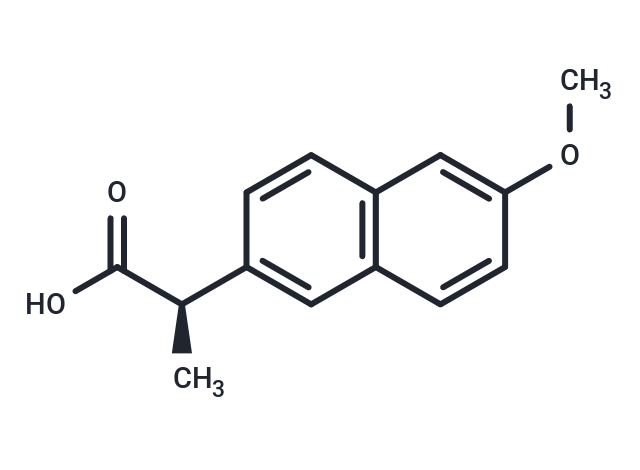 (R)-Naproxen Chemical Structure