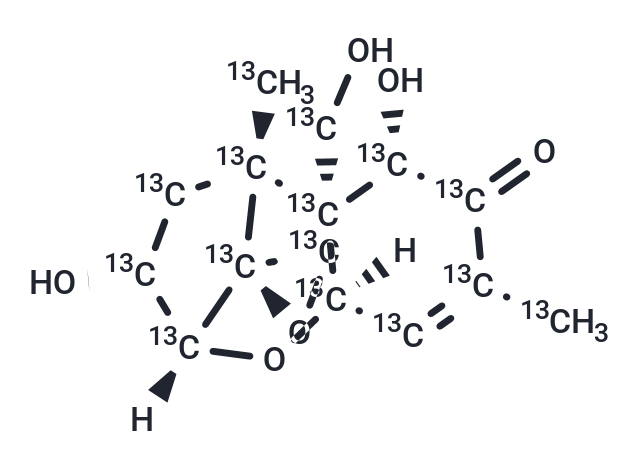TargetMol Chemical Structure 4-deoxy Nivalenol-13C15